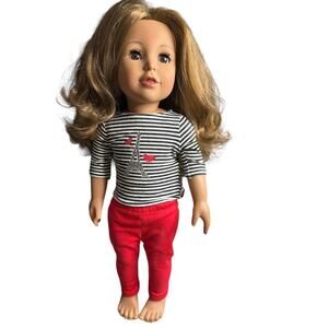 ADORA Amazing Girls Collection, 18” Realistic Doll with Changeable Outfit and Mo